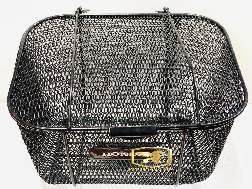 Rổ Lưới gắn xe máy Dream Cub có Nắp chụp đồ hàng chất lượng bền đẹp