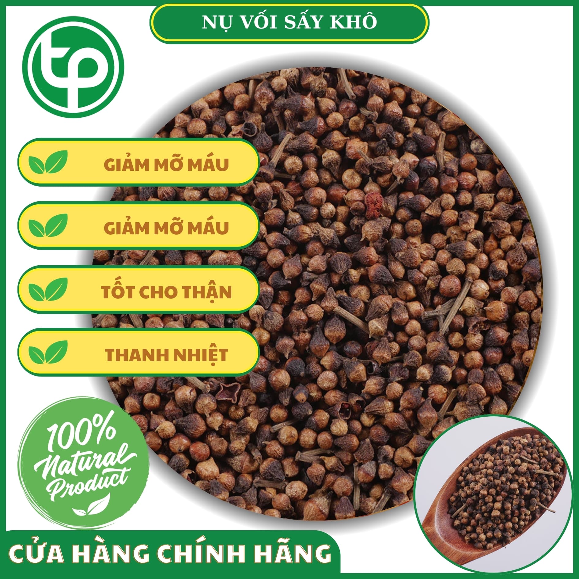 [Hàng mới về] Nụ vối khô 1kg - Hàng sạch thơm chuyên dùng để sắc nước và pha trà - Thảo Dược Tấn Phát