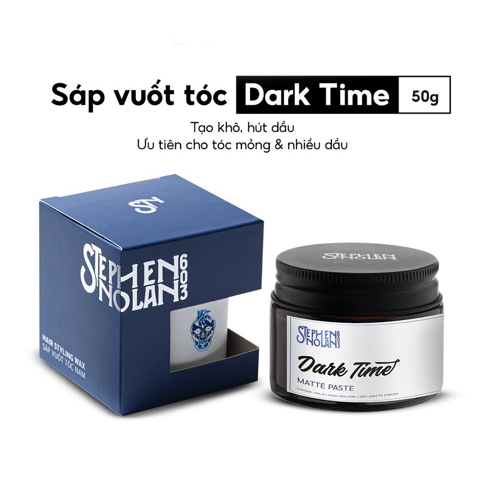 Sáp vuốt tóc dark time stephen nolan 603 - version 2023