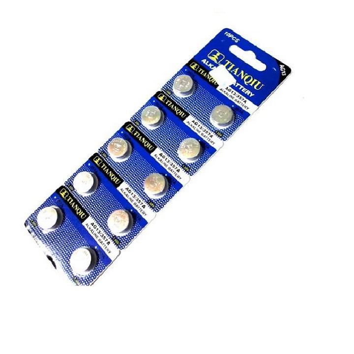 PIN AG13 - VĨ 10 VIÊN - DIY145
