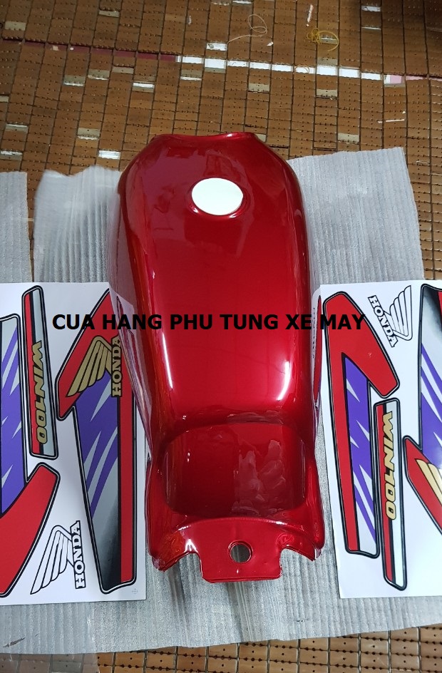 Thùng xăng xe WIN 100 màu đỏ