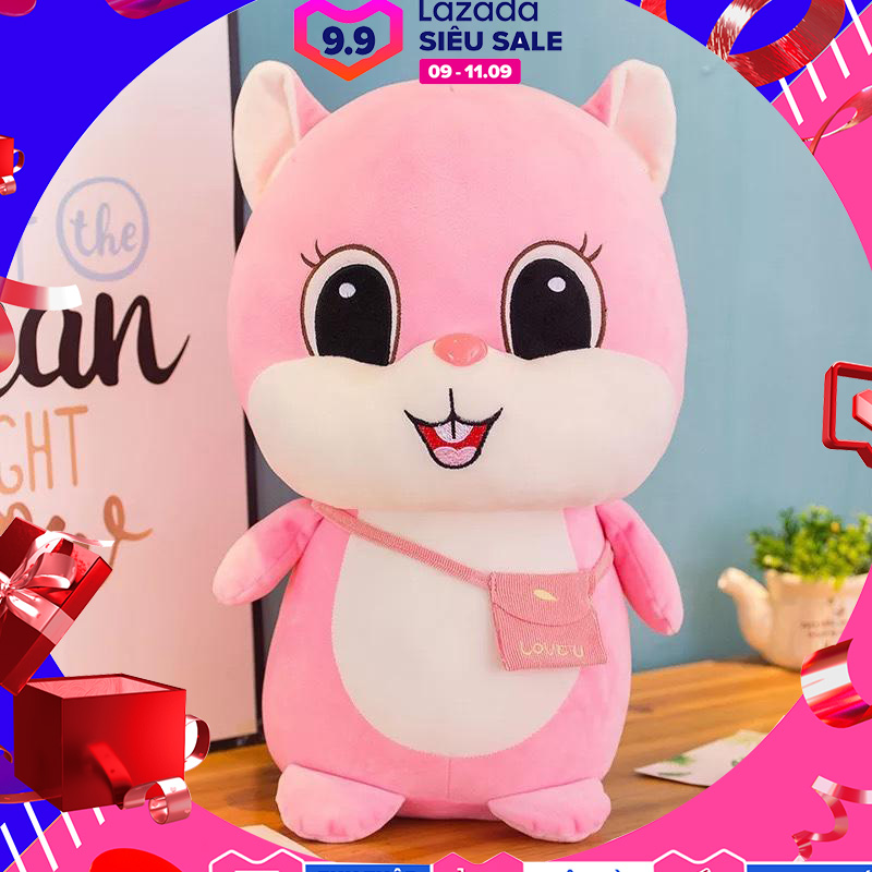 Gấu bông hình sóc - 50cm