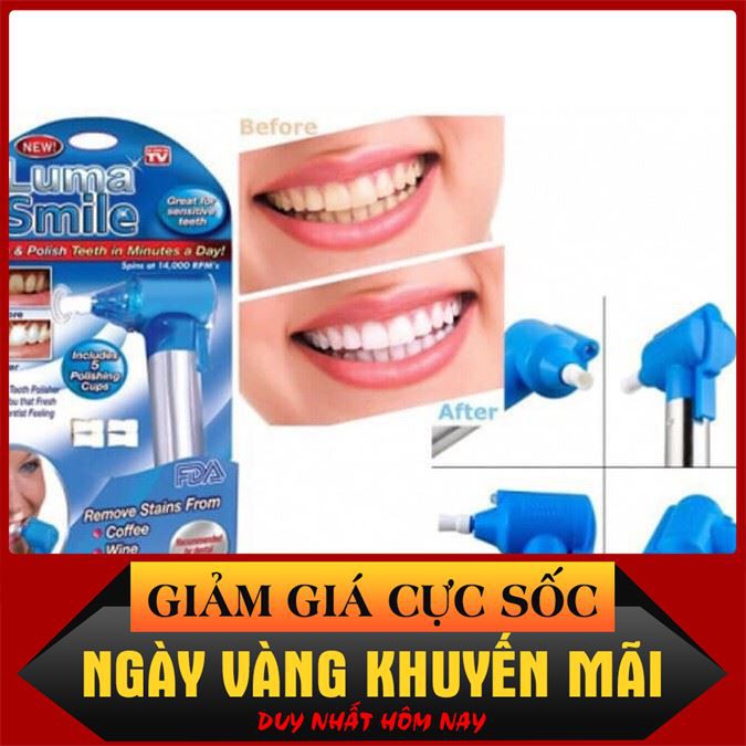 [HCM]Dụng cụ máy làm trắng răng Luma Smile