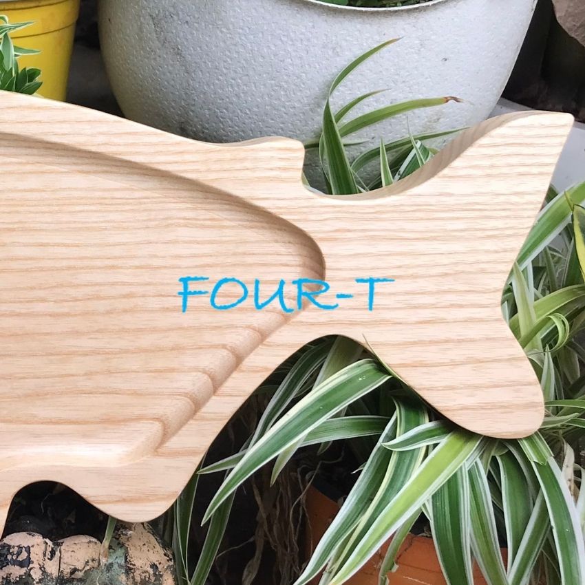 Khay gỗ decor hình cá basa