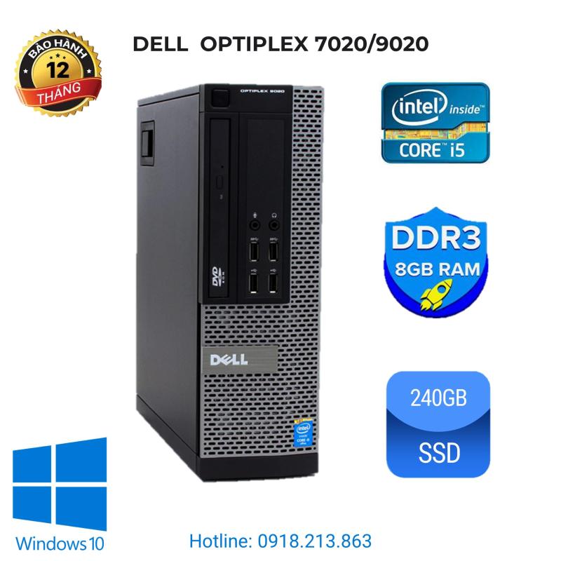 Máy tính đồng bộ Dell Optiplex 7020/9020. i5 4570/ ram 8GB/ SSD 240GB