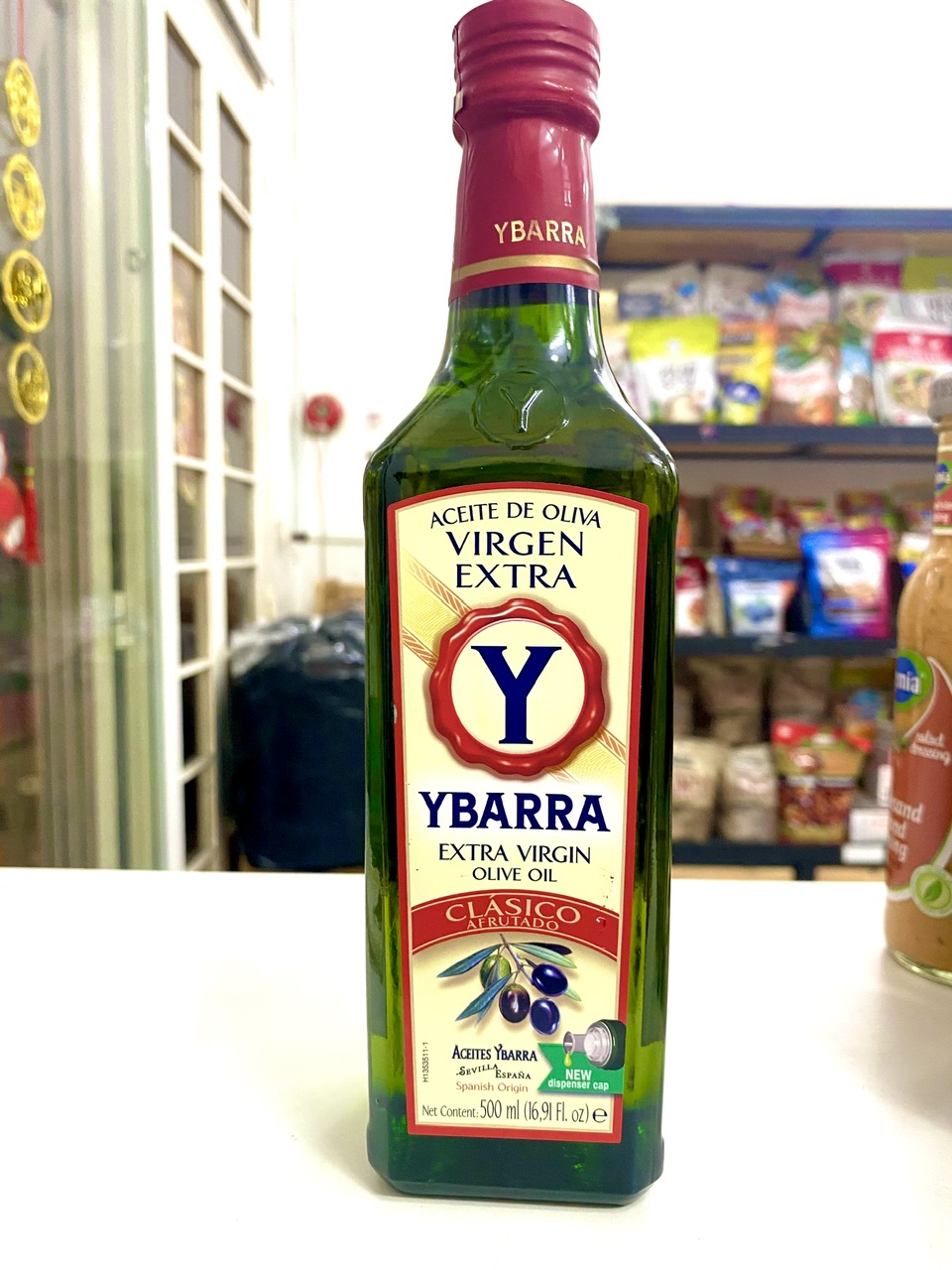 dầu Olive Ybarra Extra Virgin 500ML