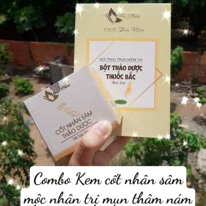 Cốt Nhân Sâm Tái Tạo Da Mộc Nhân