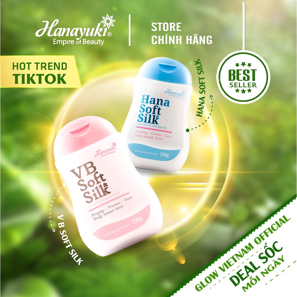 Dung Dịch Vệ Sinh Phụ Nữ Hanayuki_Hana Soft Silk