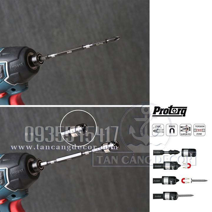 Bộ 5 Mũi Bắt Vít ProTorq 65mm -Vòng Nam Châm Tới Hạn