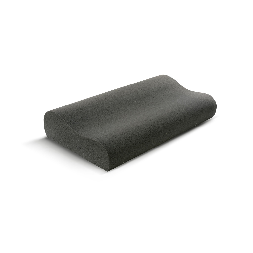 Gối Studio One Contour Charcoaled Memory 55cm x32cm + 12/9 cm