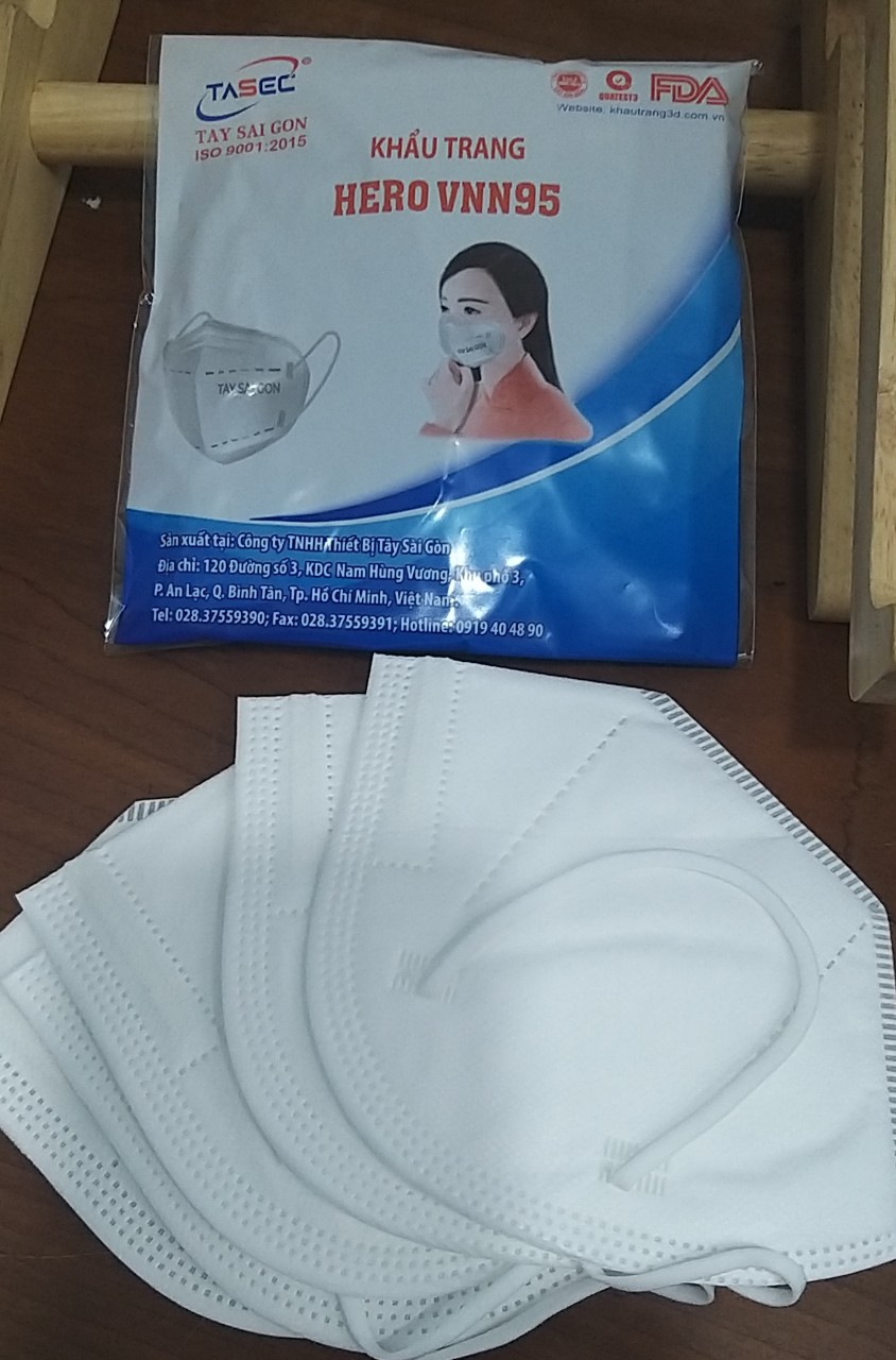 Khẩu trang HERO VNN95 (100 cái)