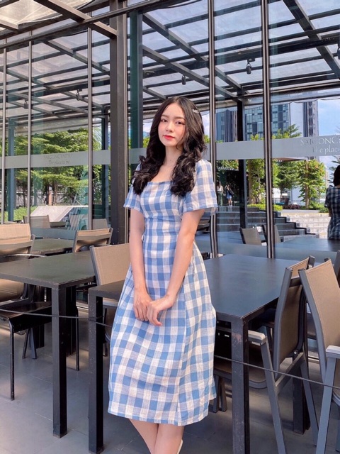 Đầm đan dây eo 8 màu