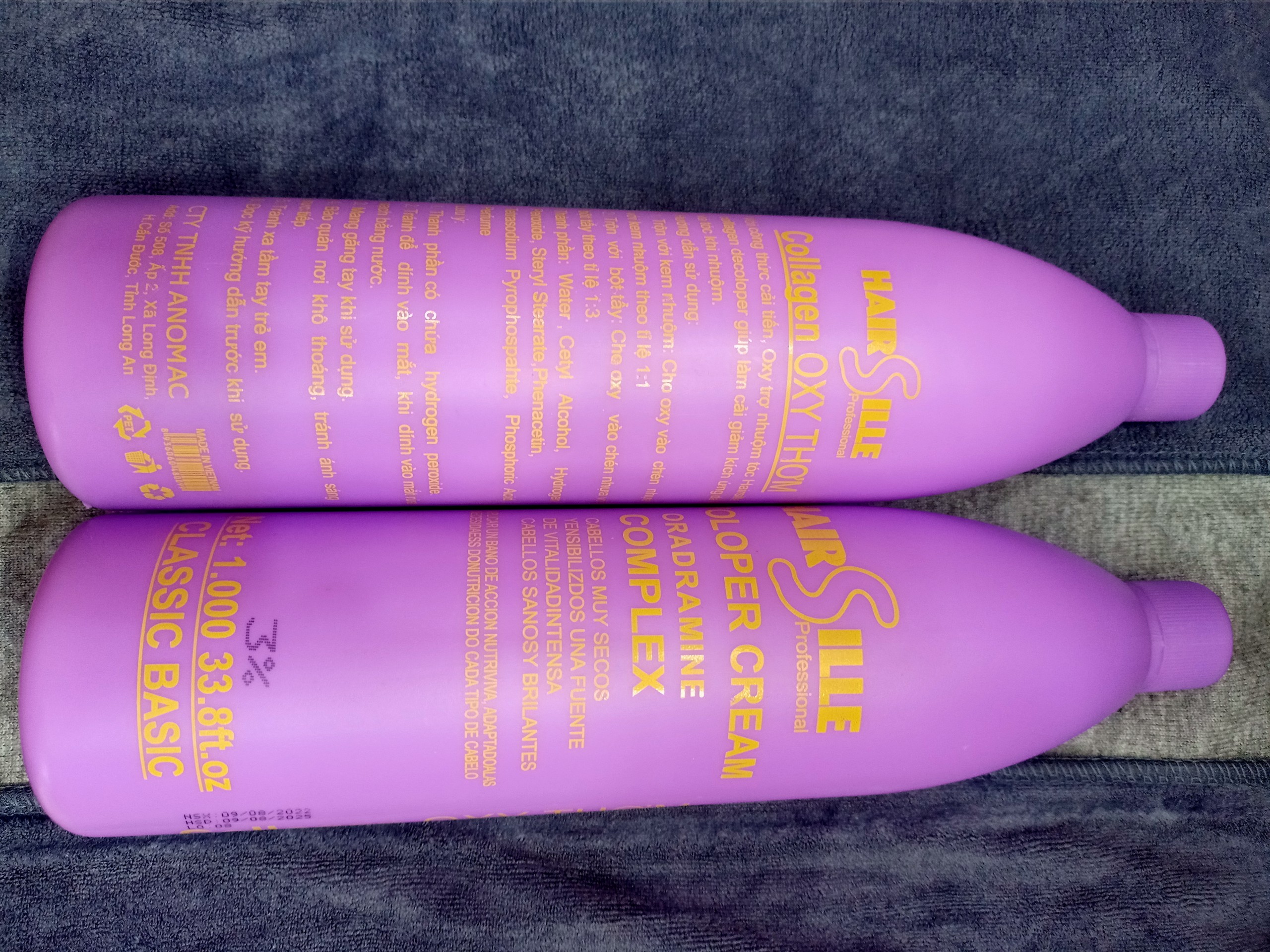 Oxy trợ nhuộm Hair Sille 1000ml