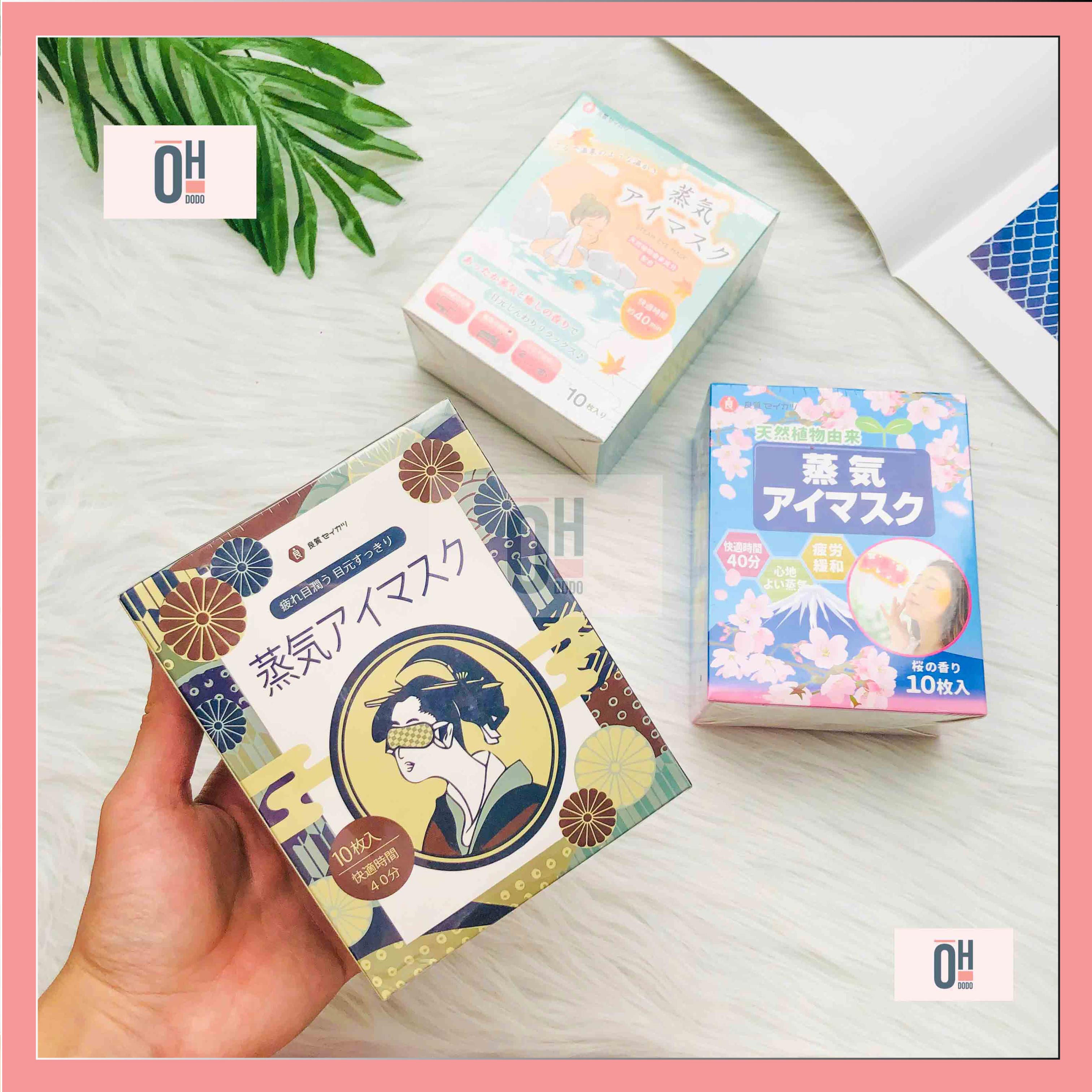 Mặt nạ mắt nóng nhật bản xông hơi mắt giảm mỏi mắt dễ ngủ