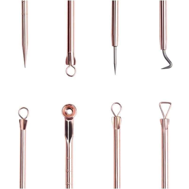 Set nặn mụn 4 món kèm hộp