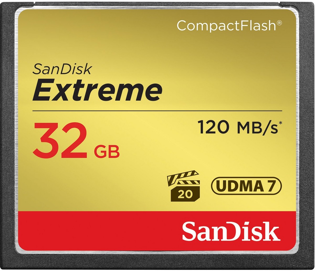 Thẻ nhớ CF Sandisk 32GB Extreme 800X New (120 Mb/s)