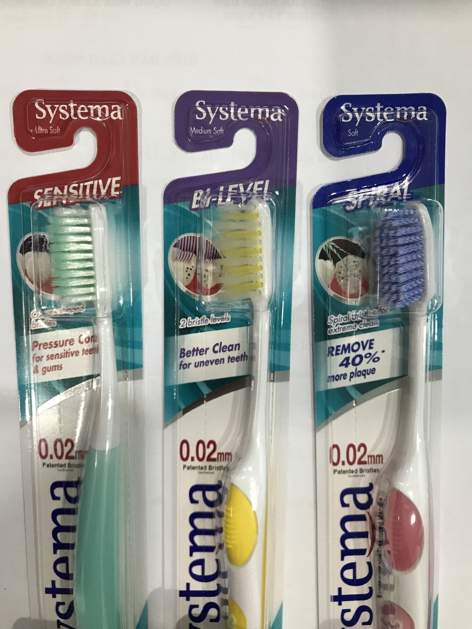 Bàn chải đánh răng Systema Số 1 Nhật Bản Mới