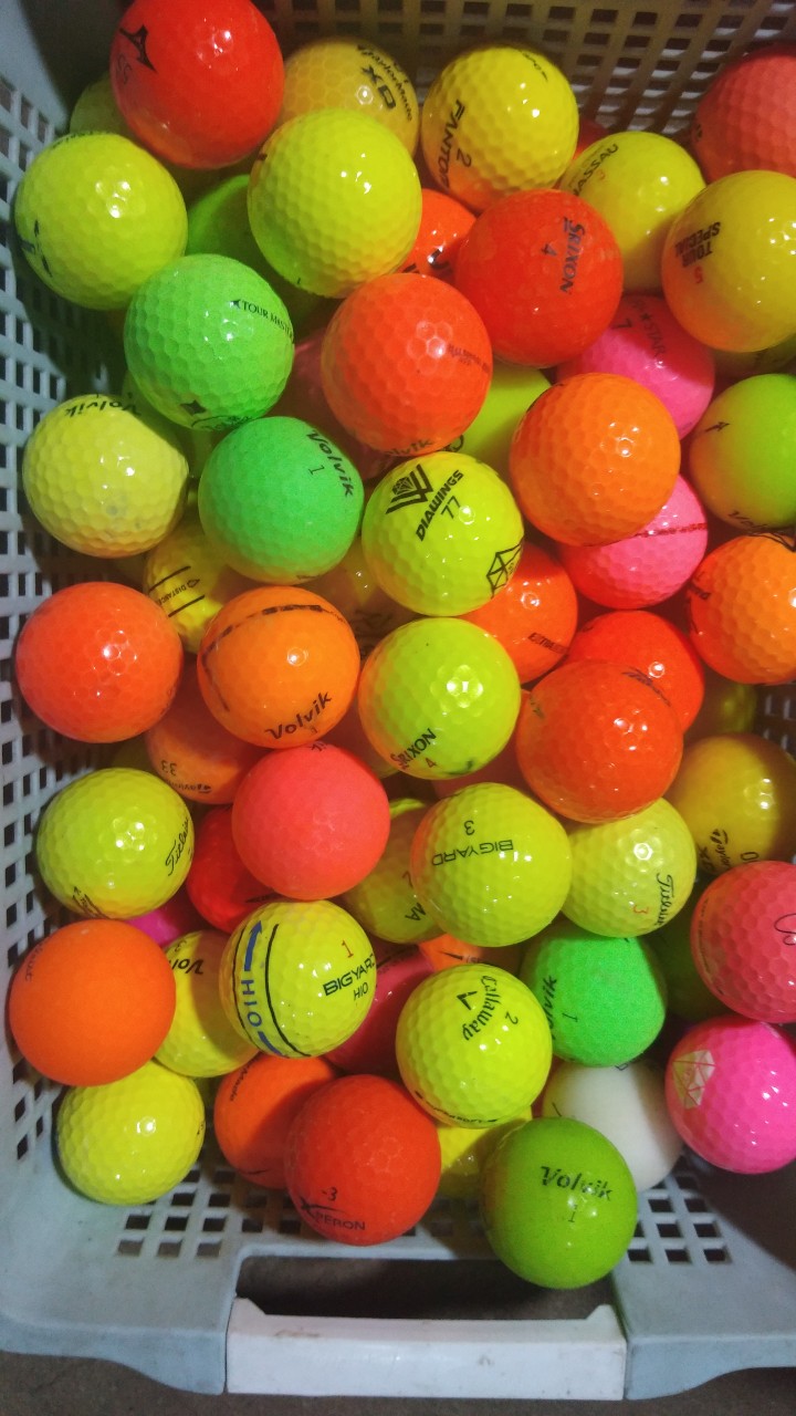 Combo 10 quả bóng golf sắc màu (다채로운 골프공 10개 콤보)