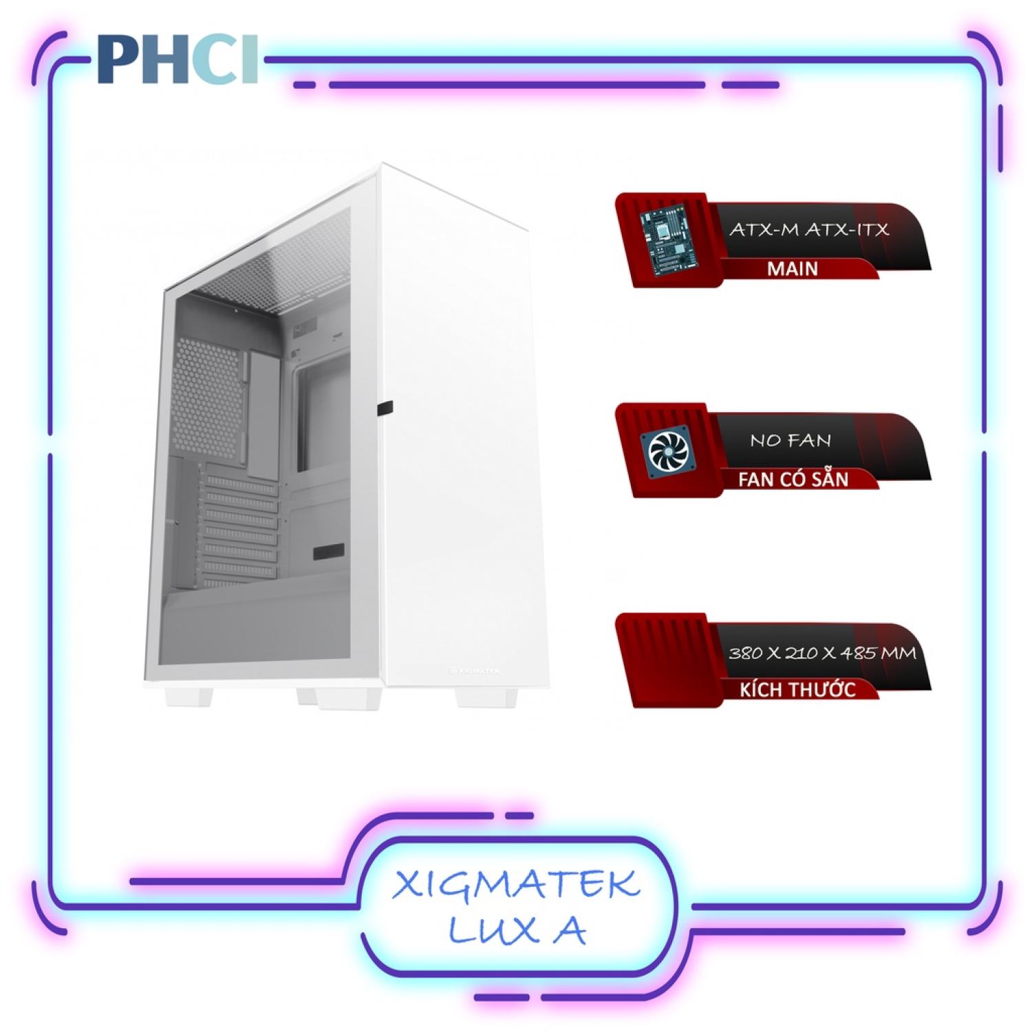 Case máy tính Xigmatek LUX A