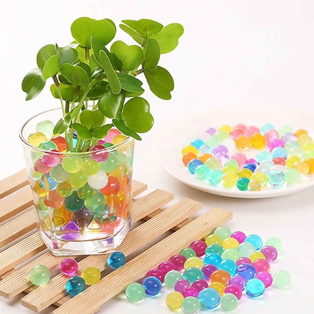 Combo 2 gói Hạt Tinh Thể, Hạt Nở Slime Trồng Cây Không Cần Đất (100 Viên)