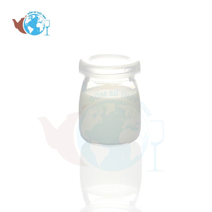 [HCM]Bộ 12 hũ thủy tinh pudding lùn 100ml
