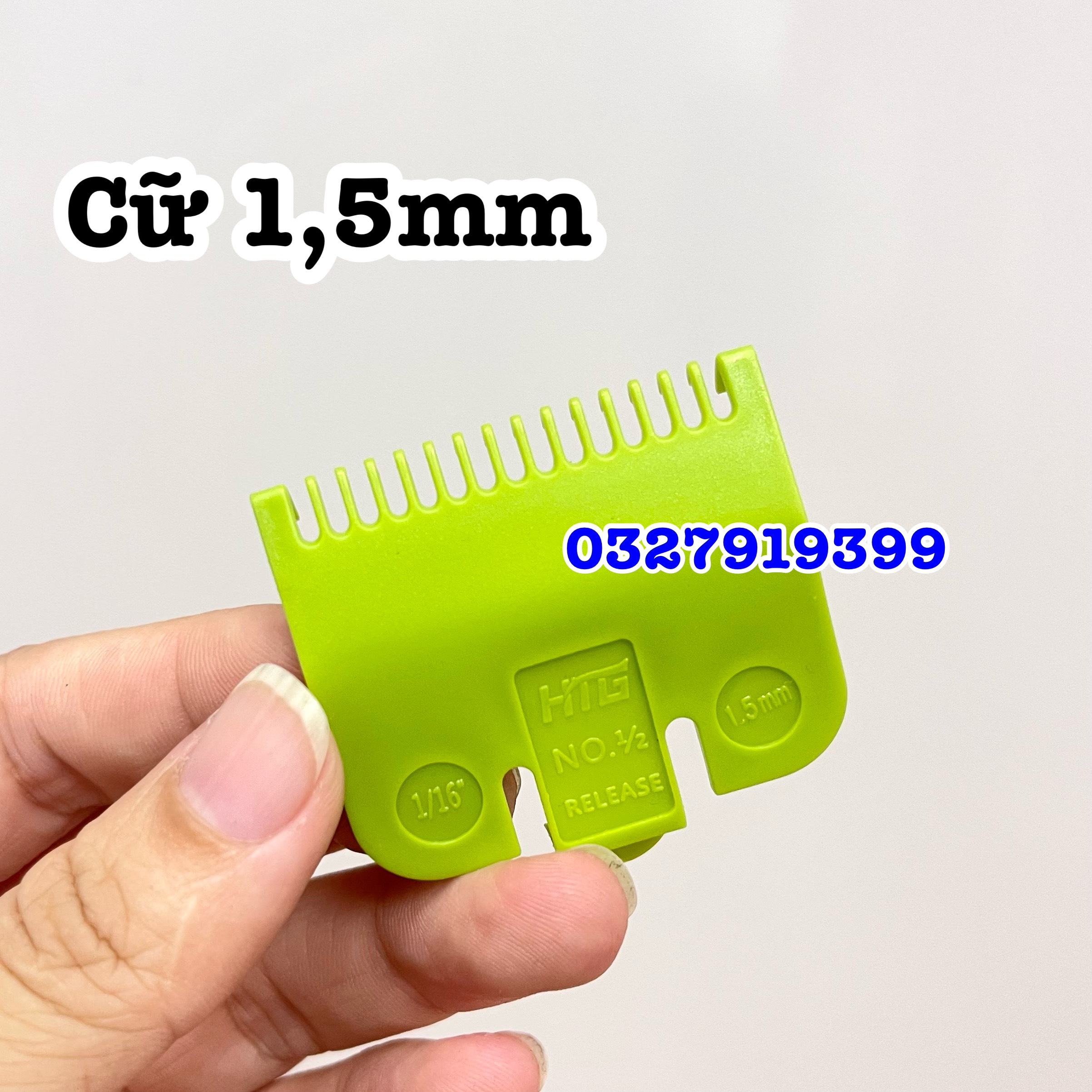 ✅ Cữ tông đơ fade 1,5mm . 4,5mm