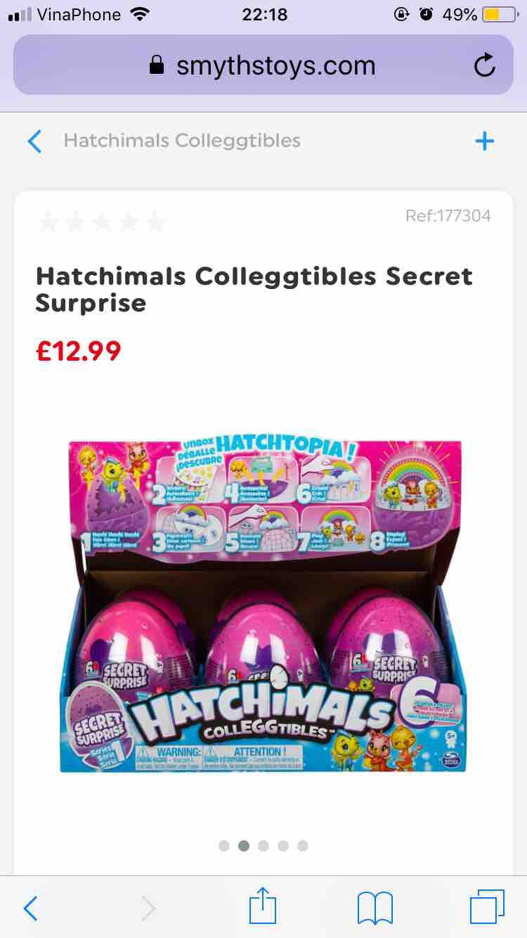 TRỨNG SIZE ĐẠI HATCHIMALS SECRET SURPRISE