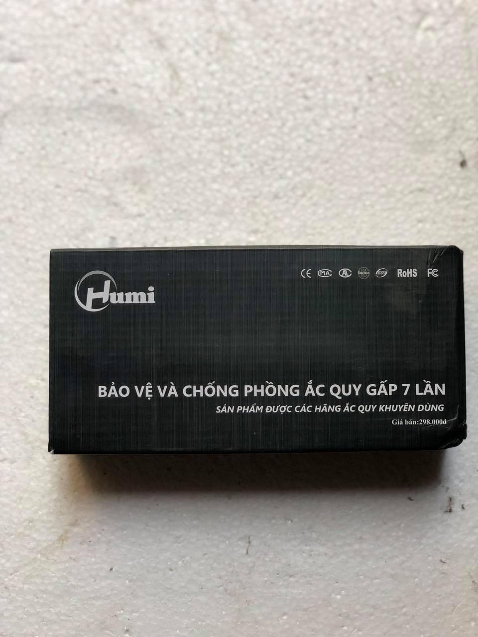 Sạc xe điện Humi 48V-12AH, chân chụp
