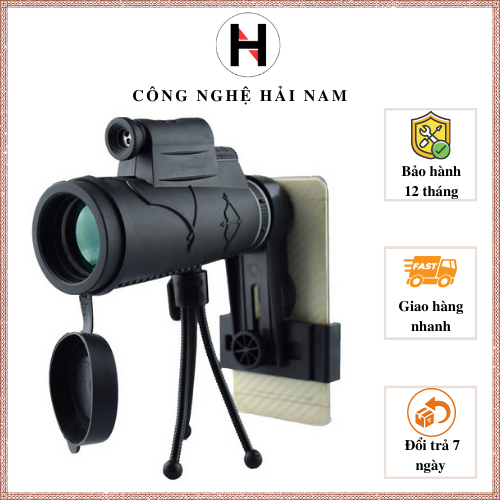 Ống nhòm một mắt và có thể kẹp vào điện thoại HN12x50