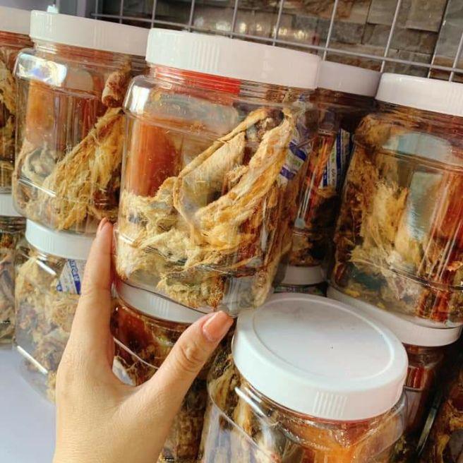 1 hủ KHÔ CÁ ĐUỐI MẮM ME 370GR