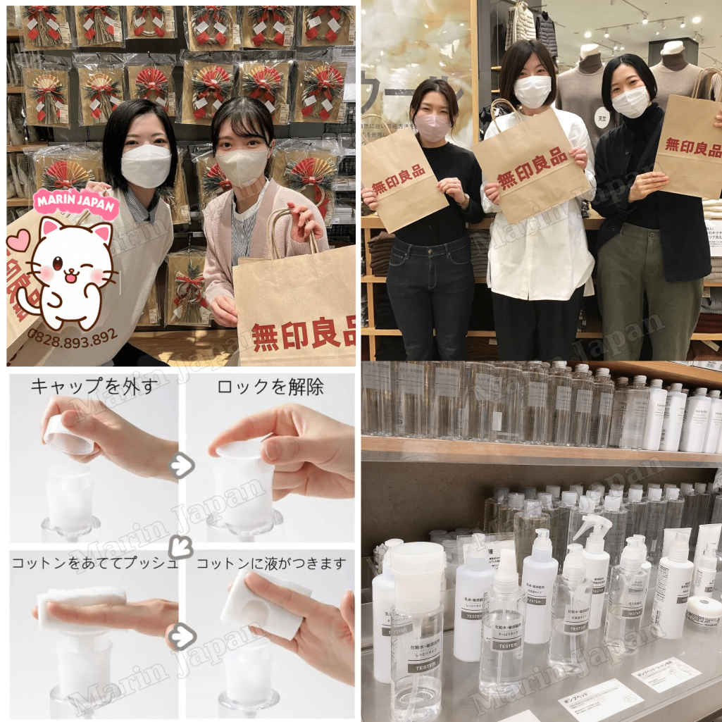 Đầu Vòi Xịt Muji Spray Head Nhật Bản