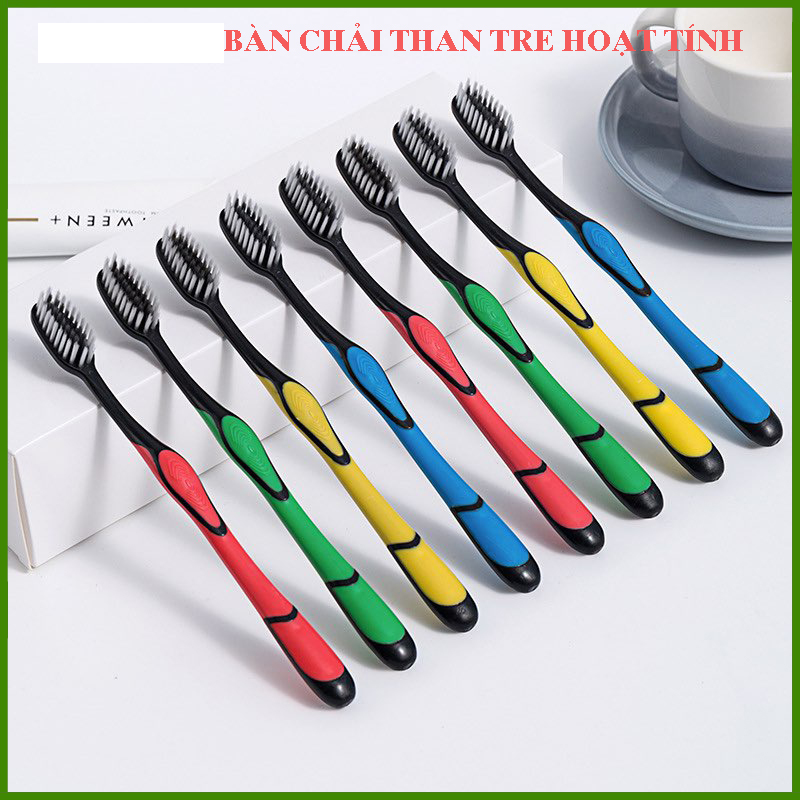 Combo 10 bàn chải than tre Obok Hàn Quốc