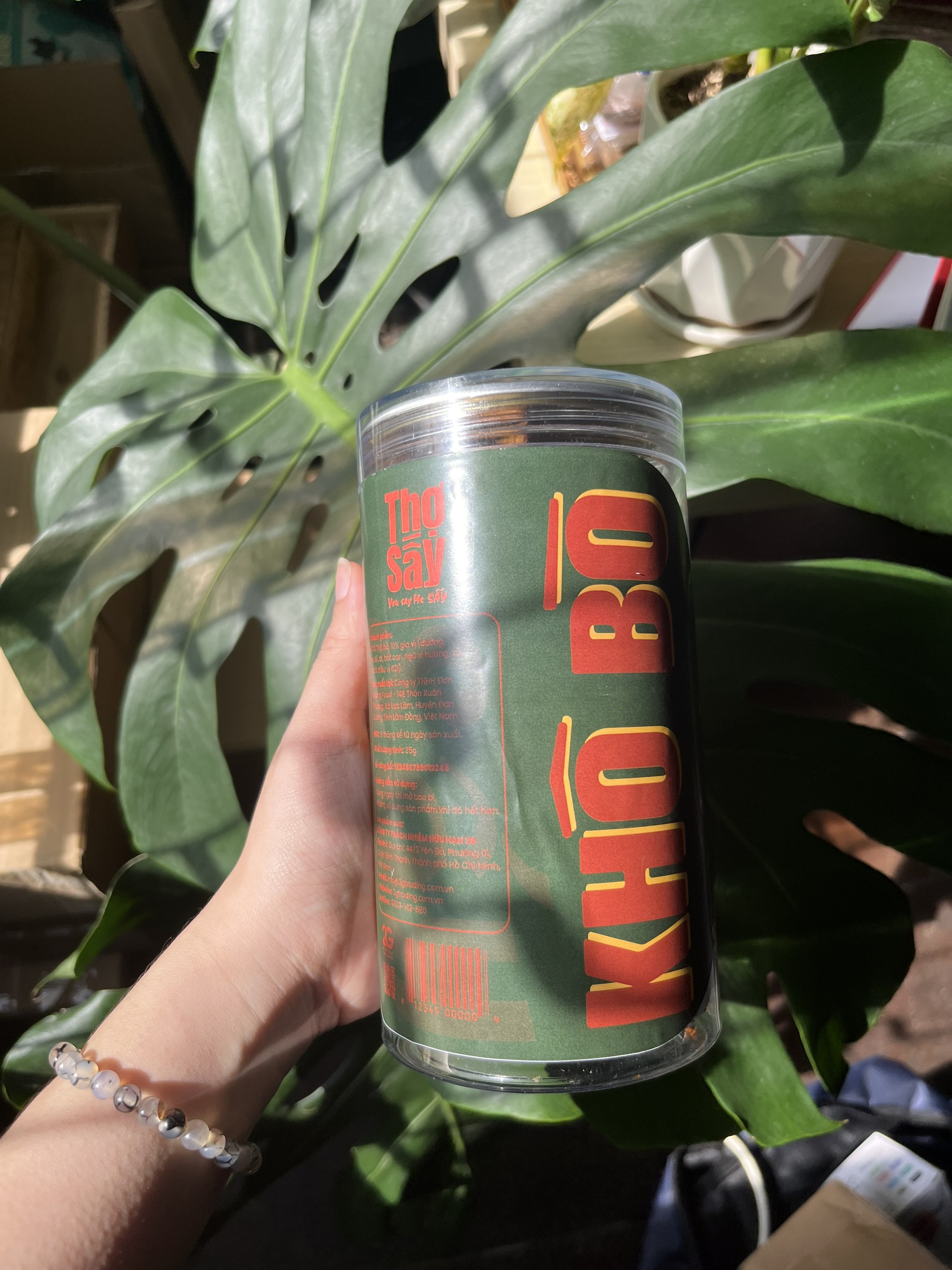 Khô Bò Thợ Sấy - Hũ 250g