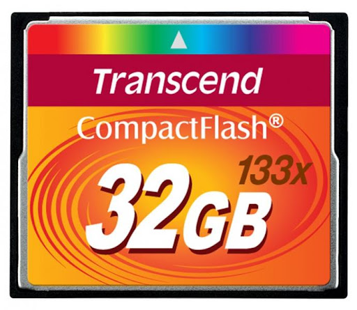 Thẻ nhớ CF Transcend CompactFlash 32GB 133x Speed dùng cho máy ảnh , máy CNC