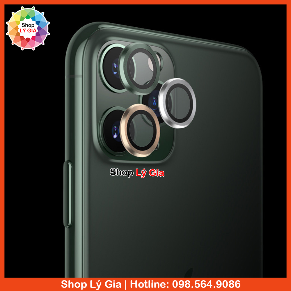 Cường lực từng mắt bảo vệ camera cho iPhone 13 Pro Max / iPhone 12/ iPhone 11