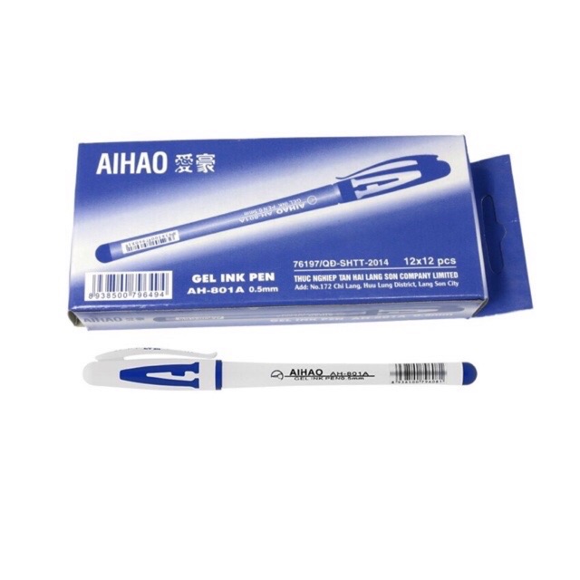 12 Cây Bút Nước Chữ A Xanh , Đỏ, Đen, Tím