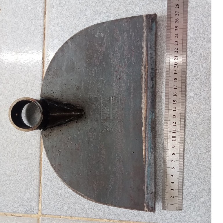 Cuốc làm vườn không cán lưỡi thép lớn, cuốc bầu lưỡi thép sắt bén vật tư nông nghiệp bạn của nhà vườn