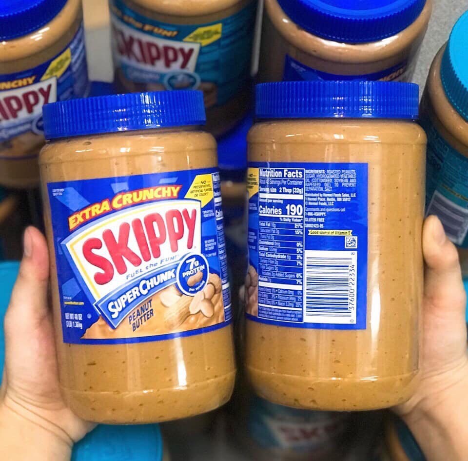 [HCM]BƠ ĐẬU PHỘNG SKIPPY SUPER CHUNK PEANUT BUTTER MỸ