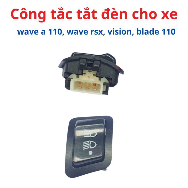 CÔNG TẮC TẮT ĐÈN 3 CHẾ ĐỘ PHA - COS - TẮT