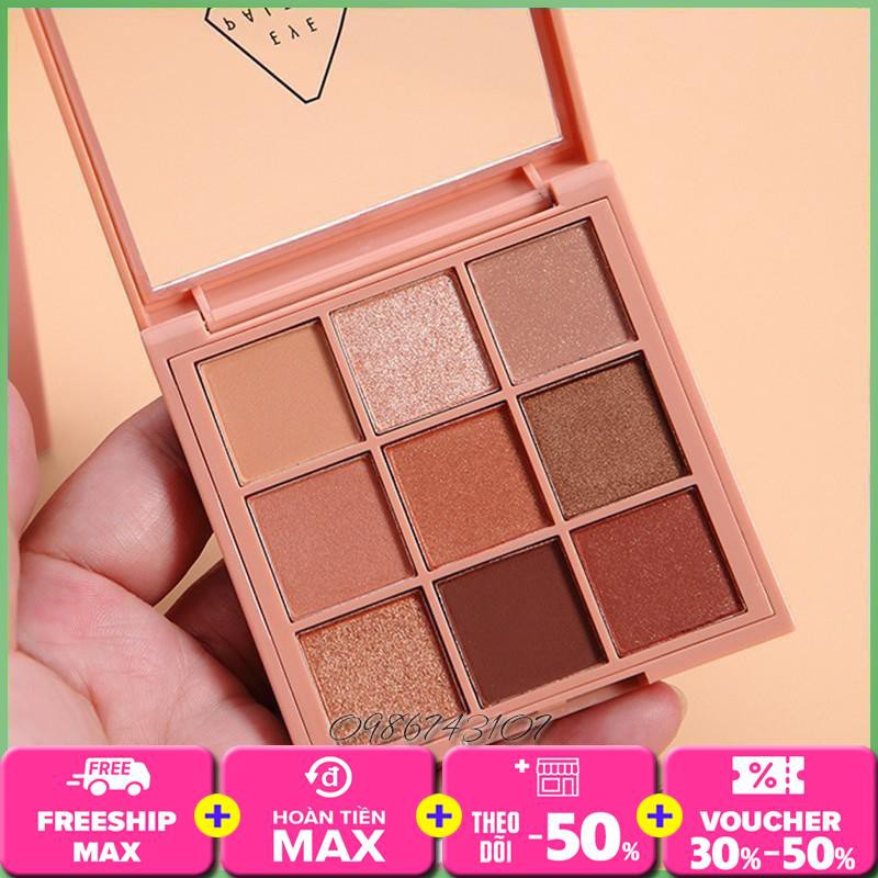 Bảng phấn mắt Coolbarbie Eye Palette tông cam đất cam đào
