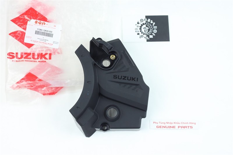 Nắp che nhông mang cá satria fi, raider fi chính hãng suzuki indo