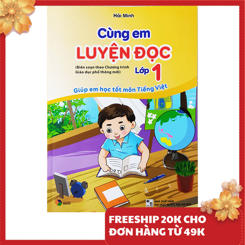 Sách cho bé - Cùng em luyện đọc tiếng Việt lớp 1