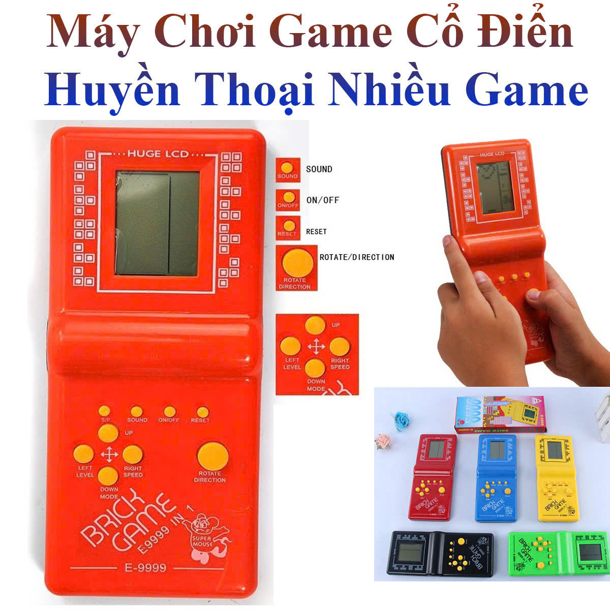 Máy Chơi Game Cổ Điển Huyền Thoại Nhiều Game