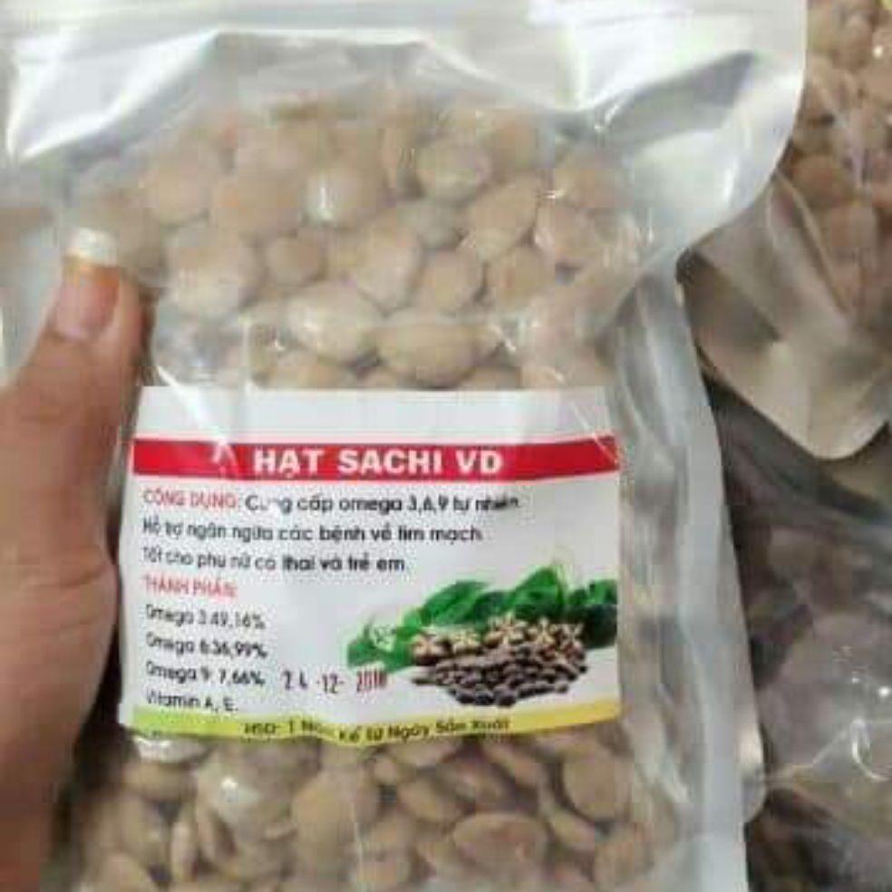 nhân sachi sấy chín thơm ngon dòn béo 500g