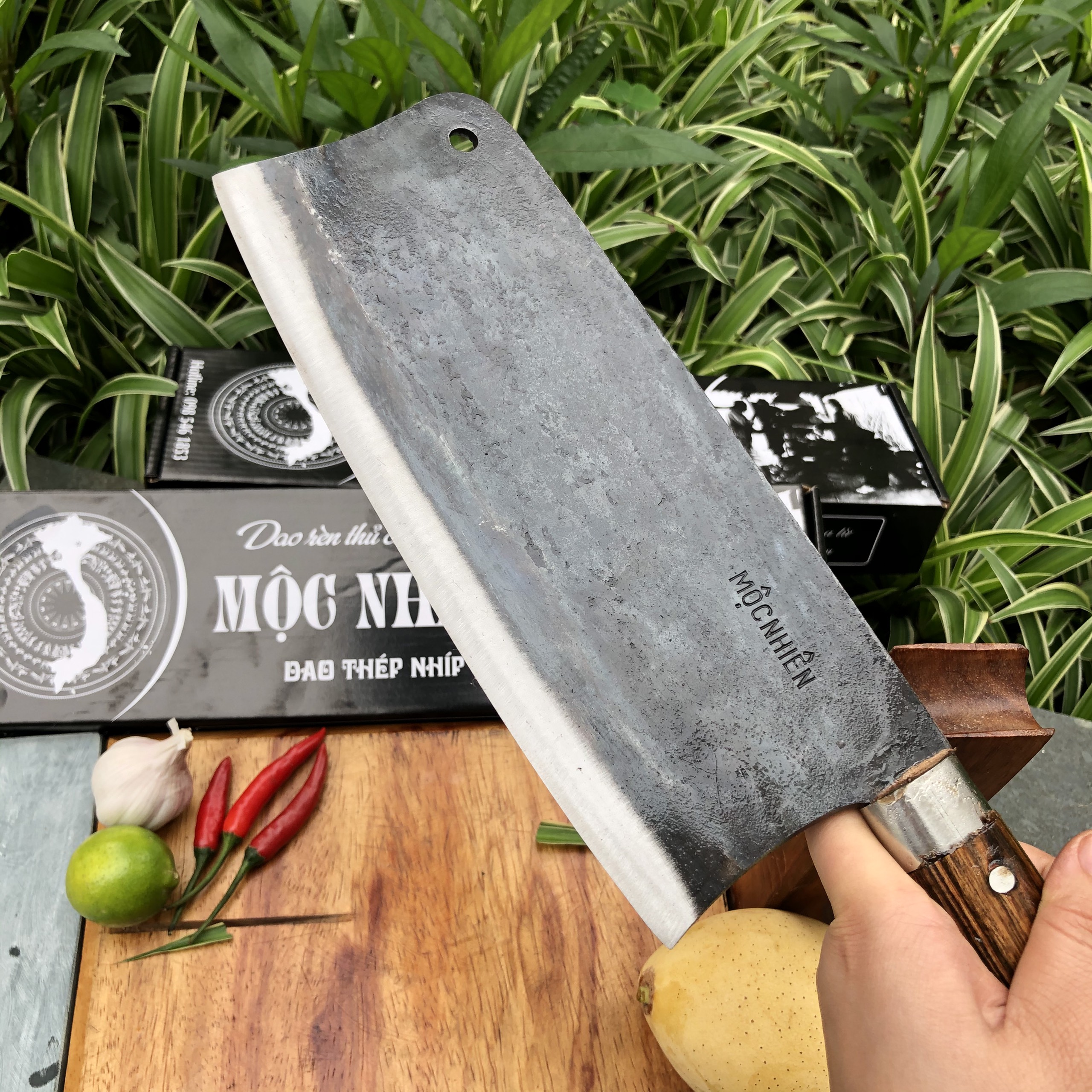 Dao chặt gà - Dao bếp cao cấp {Phúc Sen Mộc Nhiên}