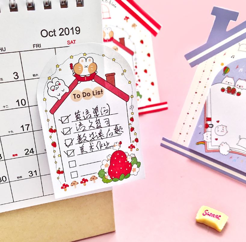 [HCM]Set giấy note ghi chú hình thỏ cute (50trang)