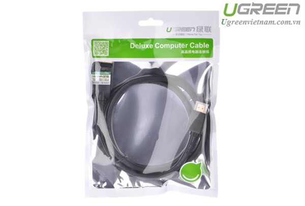 Cáp DisPlayport To HDMI Ugreen DP101 10202 Dài 2 Mét