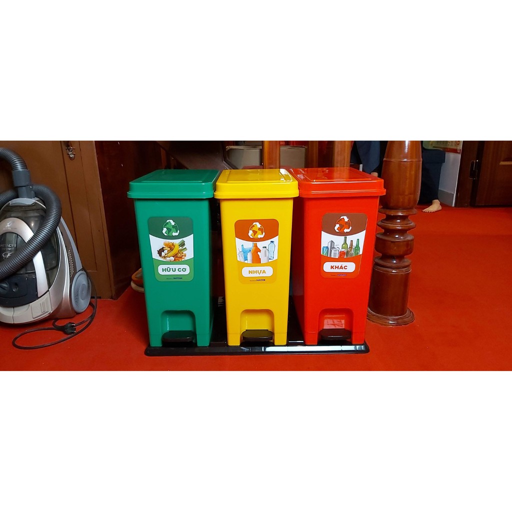 Thùng rác phân loại ECO 3 DUY TÂN