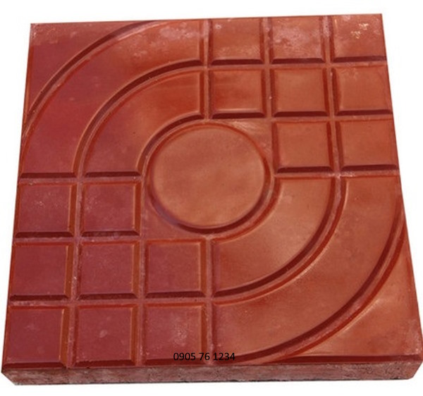 Khuôn đổ gạch lát sân vườn 40 x 40 cm mâu khuôn MN05