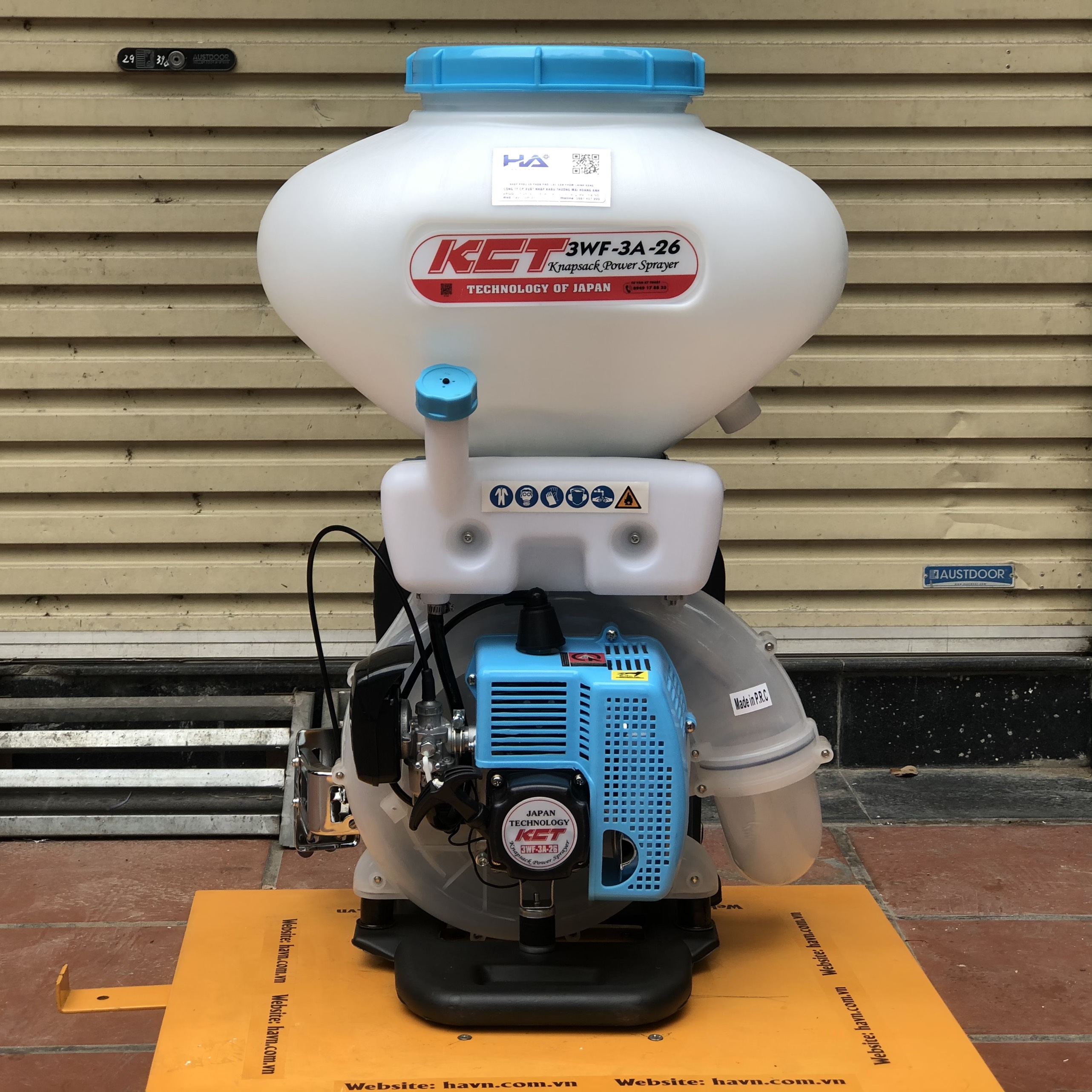 Máy Xạ Phân 26L 2 Thì KCT 3WF-3A-26